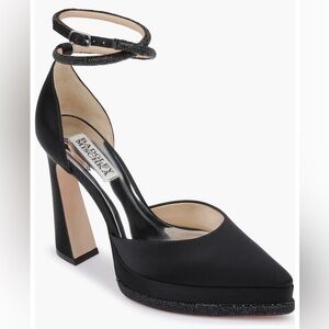 Eliana Ankle Strap Platform Pointed Toe Pump